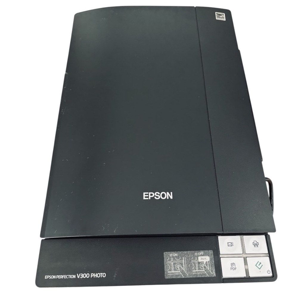 Epson Perfection V300 Photo & Document Scanner USB & Power Adapter Not Included